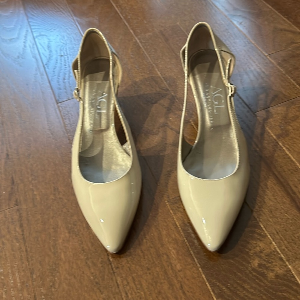 AGL Nude Patent Leather